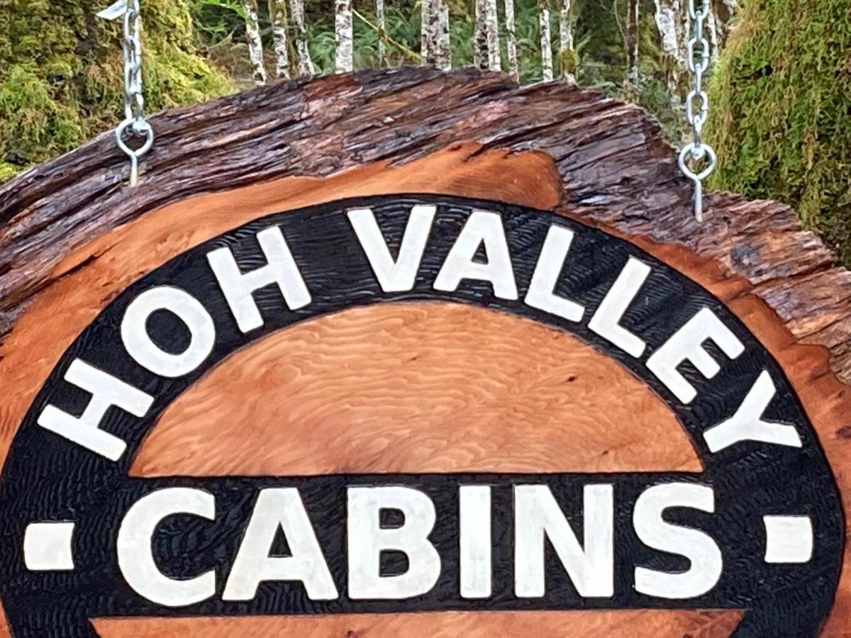 Hoh Valley Cabins Forks Eksteriør billede